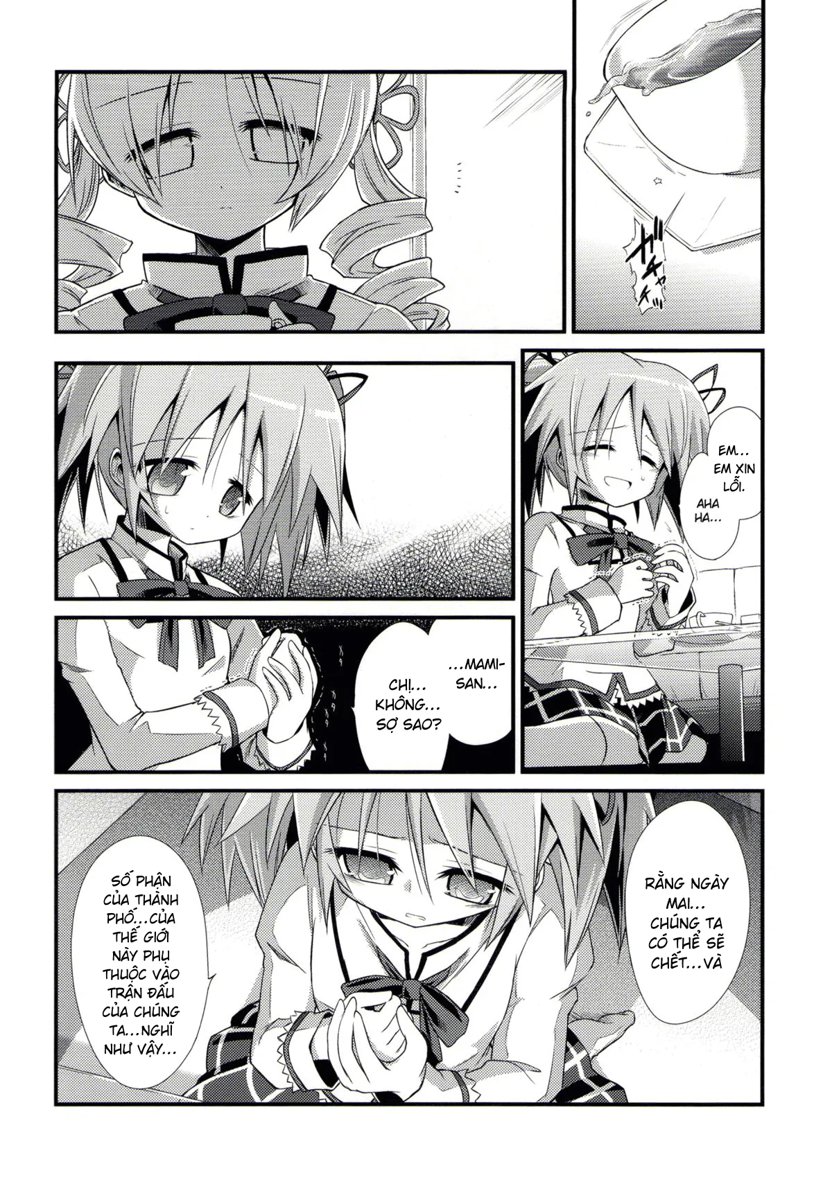 HentaiVN.net - Ảnh 3 - Doro no Naka Yume no Soko (Puella Magi Madoka Magica) - Chap 2