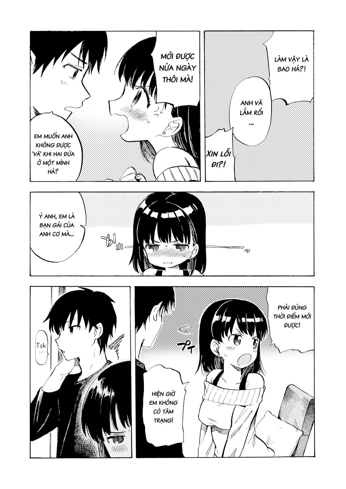HentaiVN.net - Ảnh 3 - Selfish Girlfriend - Chap 1