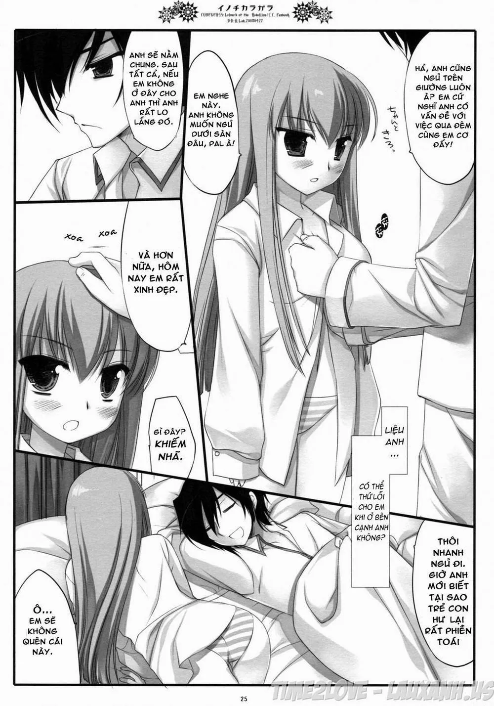 HentaiVN.net - Ảnh 24 - Inochikaragara (Code Geass) - Chap 1