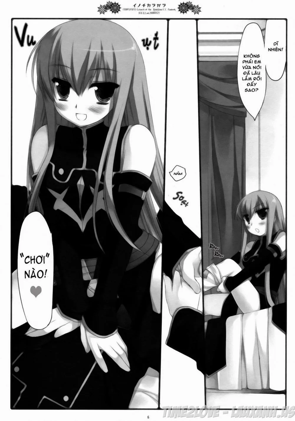 HentaiVN.net - Ảnh 5 - Inochikaragara (Code Geass) - Chap 1