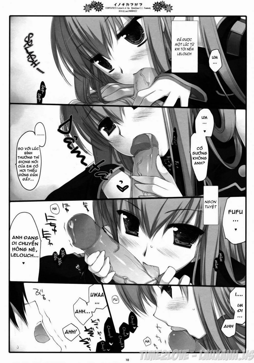 HentaiVN.net - Ảnh 9 - Inochikaragara (Code Geass) - Chap 1