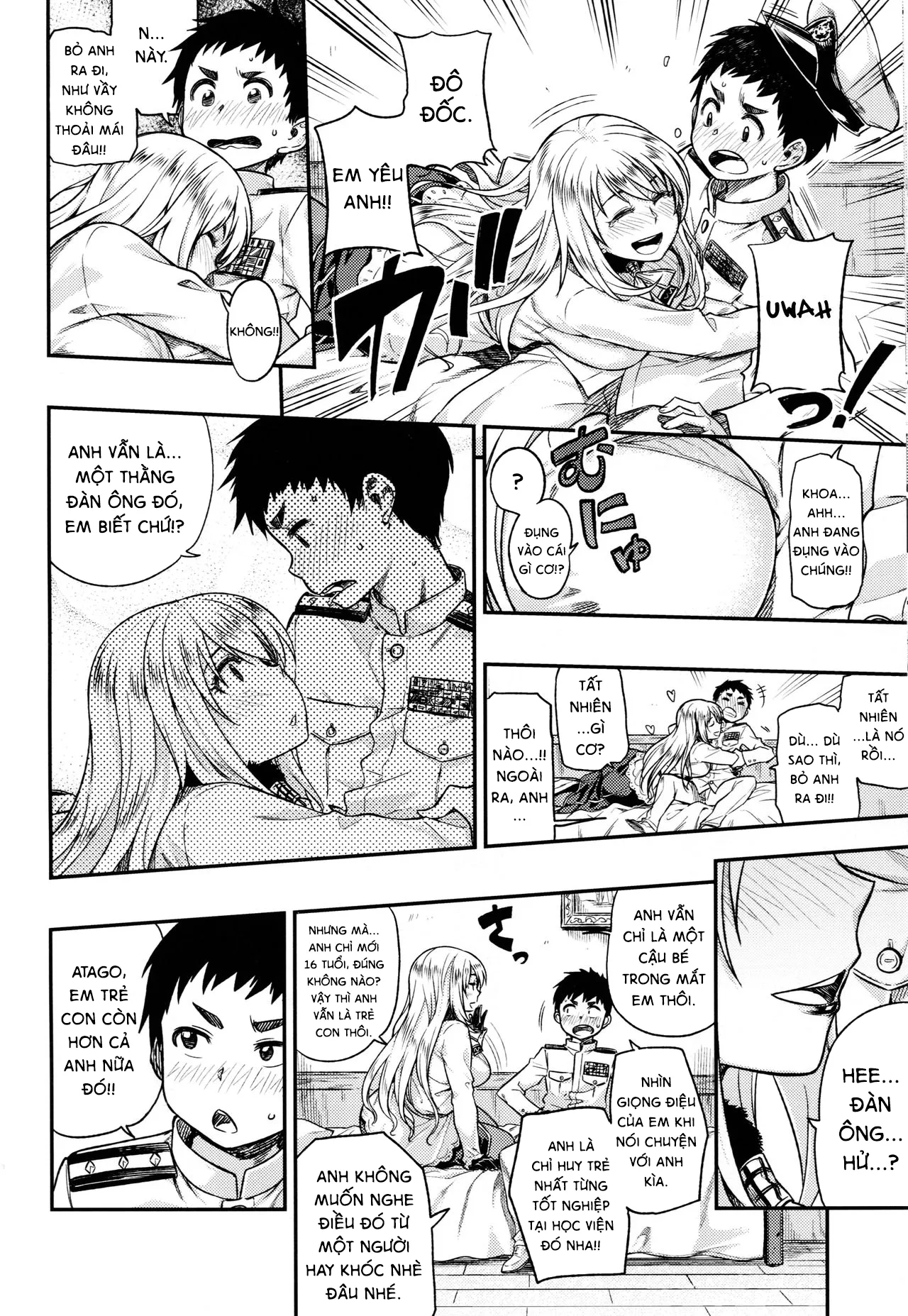 HentaiVN.net - Ảnh 10 - Shounen Teitoku ga Otona ni Naru made… (Kantai Collection -KanColle-) [Before the Teenage Admiral becomes an Adult…] - Chap 1