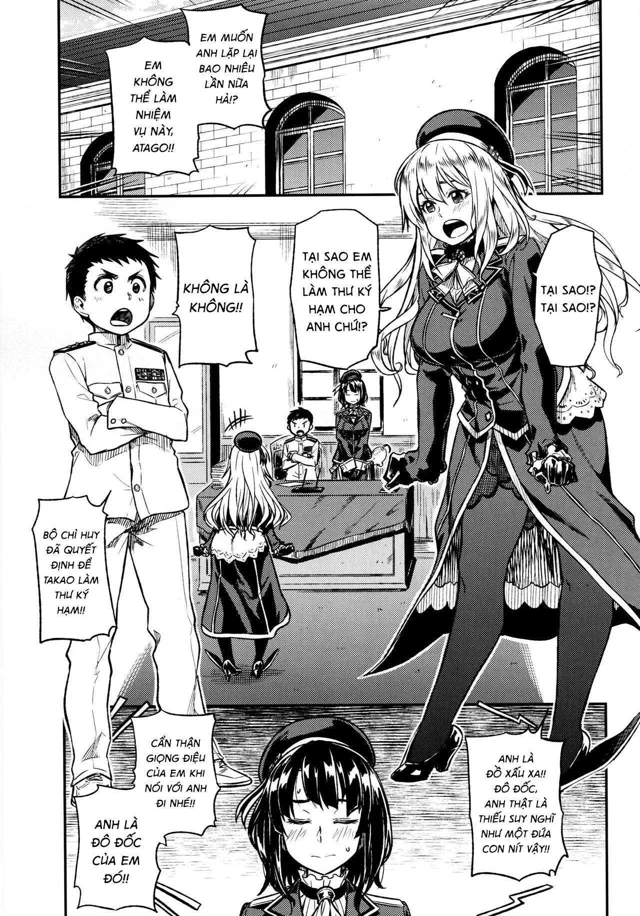 HentaiVN.net - Ảnh 3 - Shounen Teitoku ga Otona ni Naru made… (Kantai Collection -KanColle-) [Before the Teenage Admiral becomes an Adult…] - Chap 1