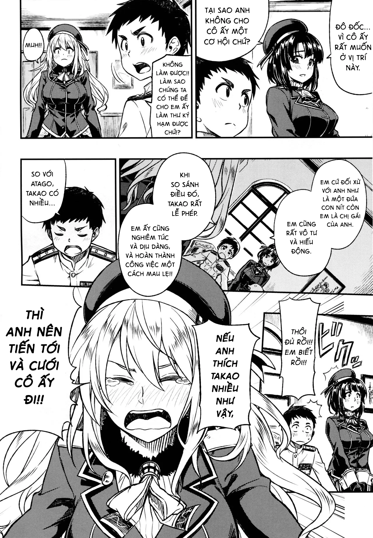 HentaiVN.net - Ảnh 4 - Shounen Teitoku ga Otona ni Naru made… (Kantai Collection -KanColle-) [Before the Teenage Admiral becomes an Adult…] - Chap 1