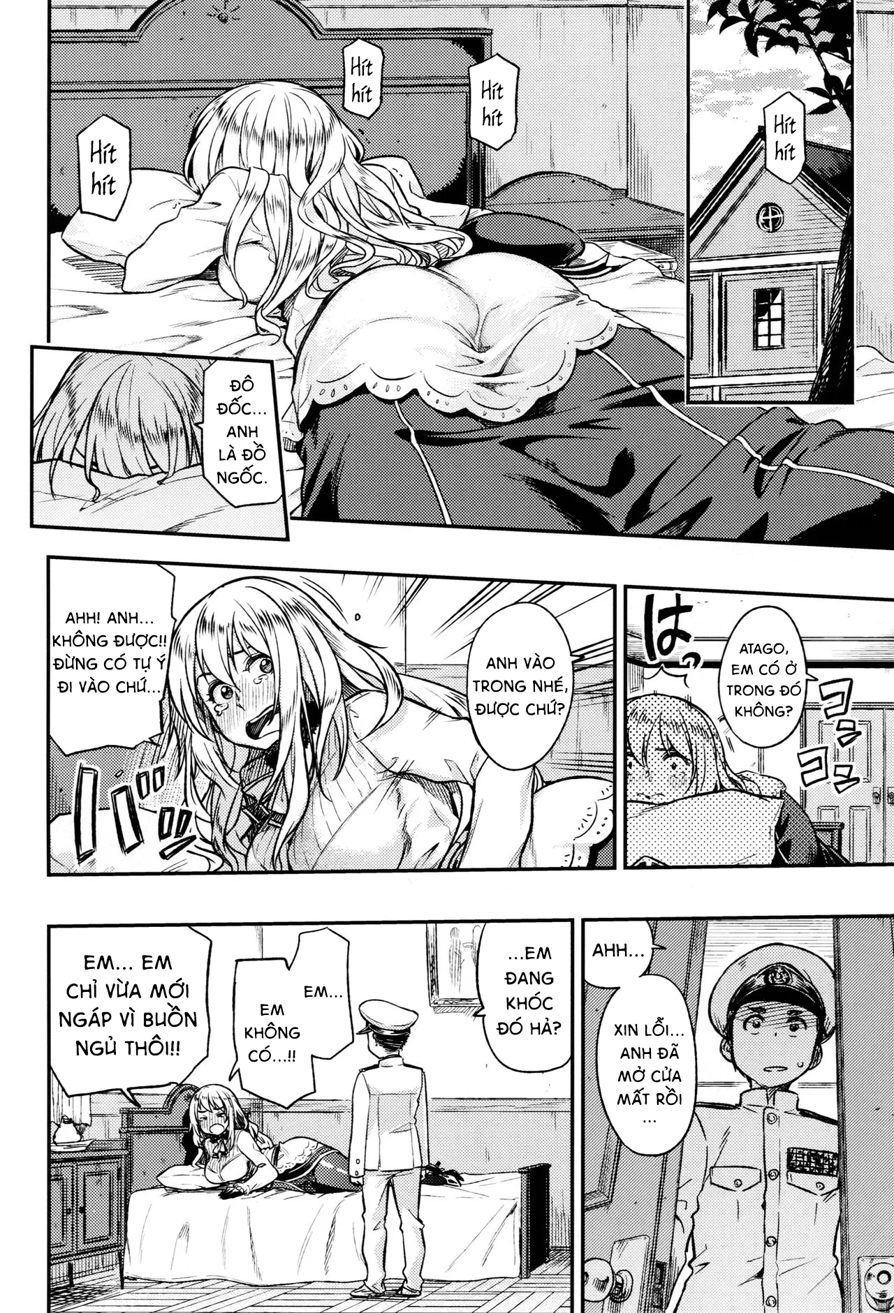 HentaiVN.net - Ảnh 8 - Shounen Teitoku ga Otona ni Naru made… (Kantai Collection -KanColle-) [Before the Teenage Admiral becomes an Adult…] - Chap 1