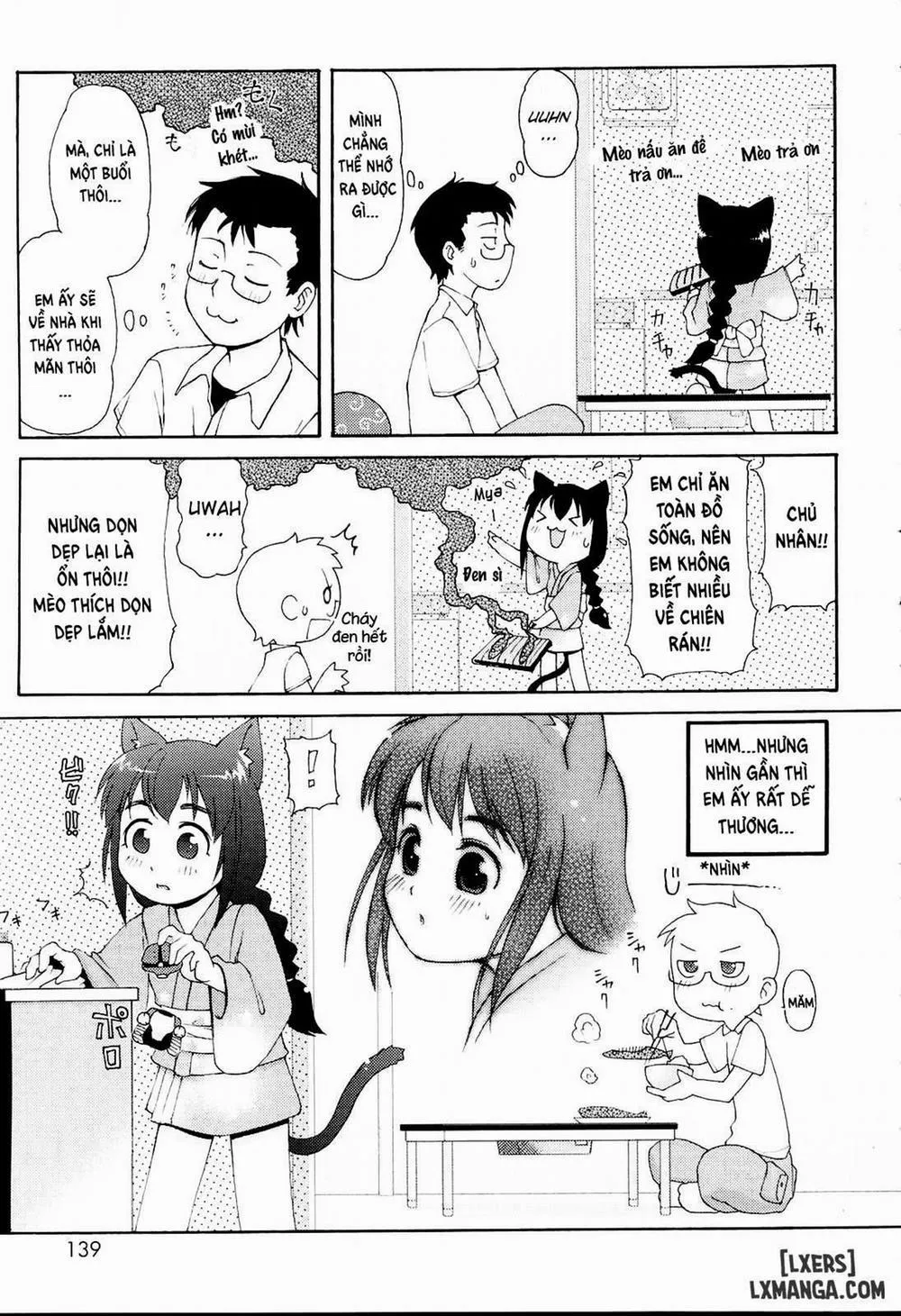 HentaiVN.net - Ảnh 3 - Nekomimi Returned Favor - Chap 1
