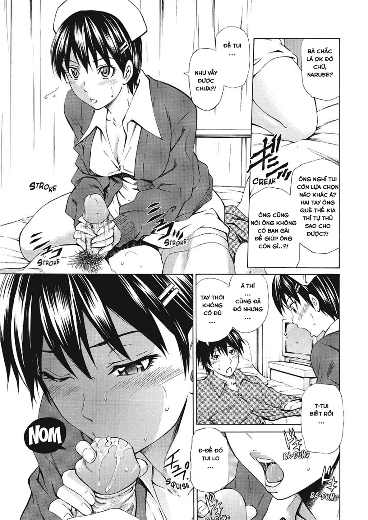 HentaiVN.net - Ảnh 4 - Cứ Để Cho Y Tá Lo! [Leave It To The Nurse] - Chap 1