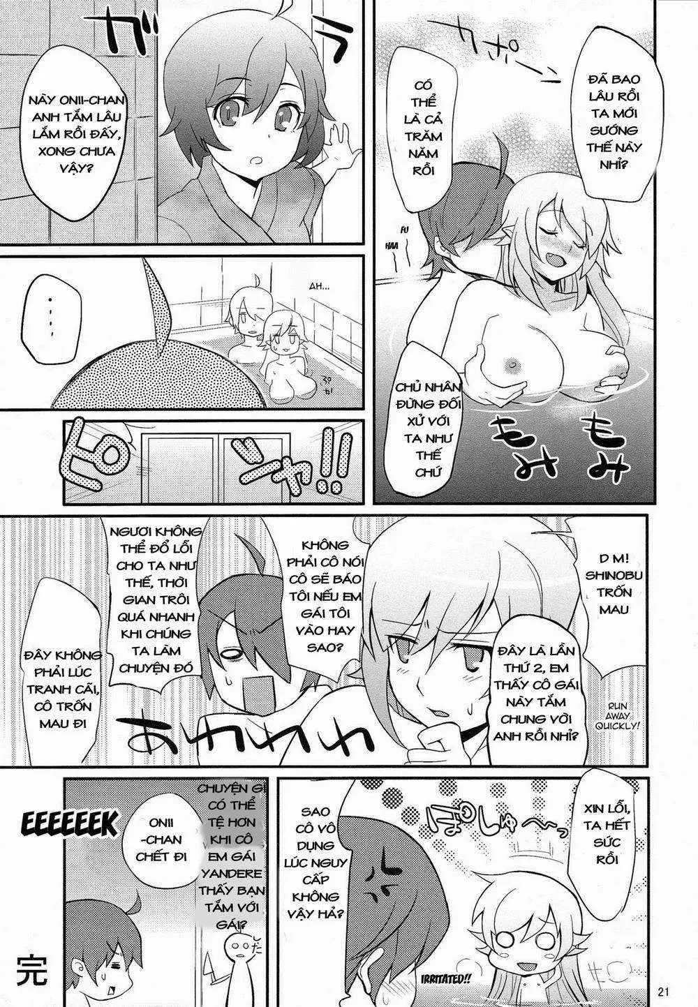 HentaiVN.net - Ảnh 20 - Pachimonogatari Part 4: Shinobu Envy (Bakemonogatari) - Chap 1