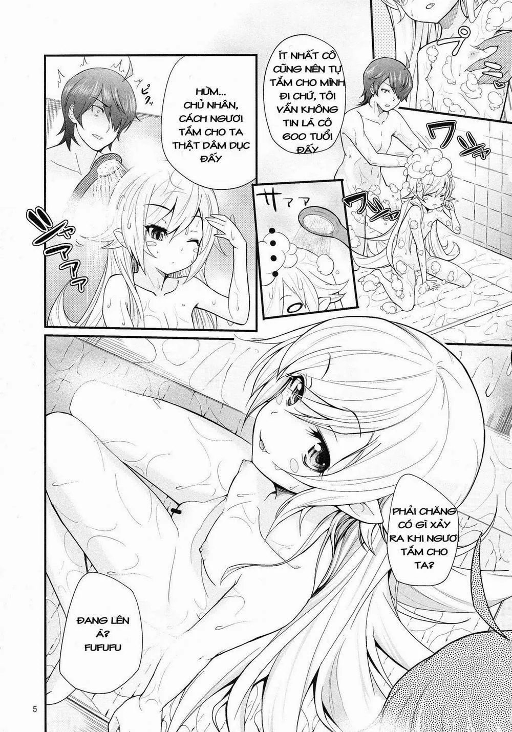 HentaiVN.net - Ảnh 4 - Pachimonogatari Part 4: Shinobu Envy (Bakemonogatari) - Chap 1