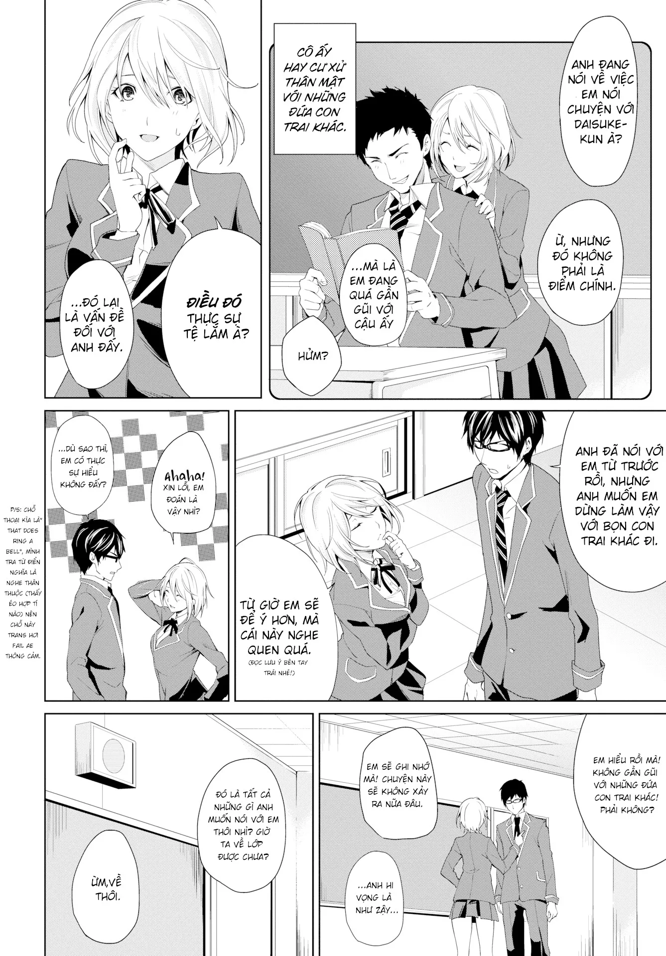 HentaiVN.net - Ảnh 3 - Em không hề hay biết về ý định của anh [You're Clueless About My Intentions] - Chap 1