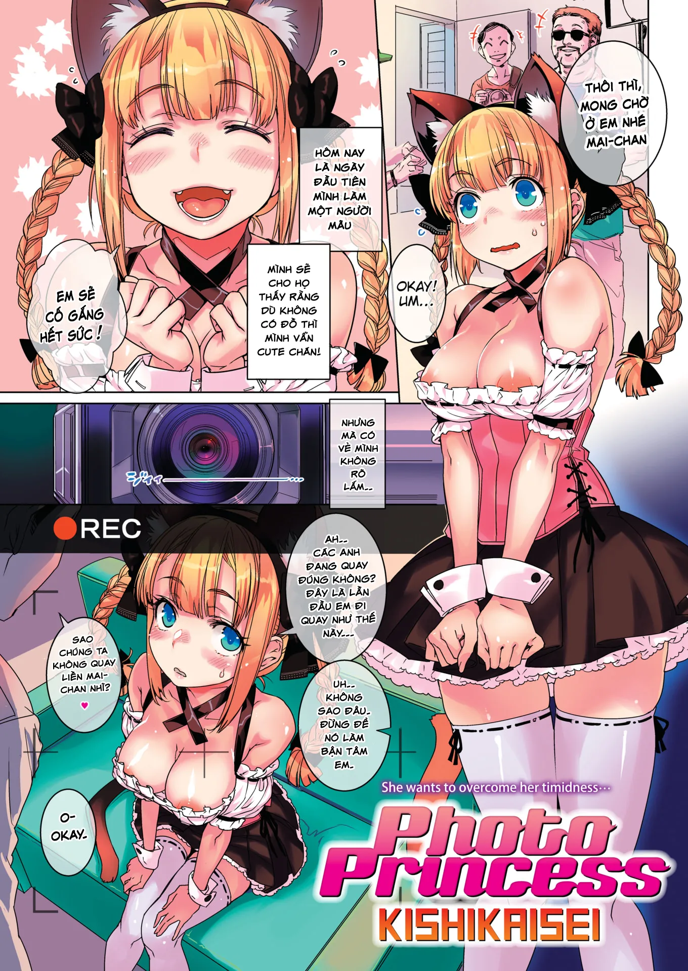 HentaiVN.net - Ảnh 3 - Công chúa ảnh chụp [Photo Princess] - Chap 1
