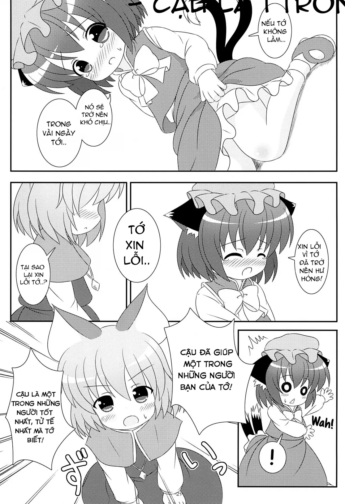 HentaiVN.net - Ảnh 20 - Yappari Neko Nano. 2 (Touhou Project) - Chap 1