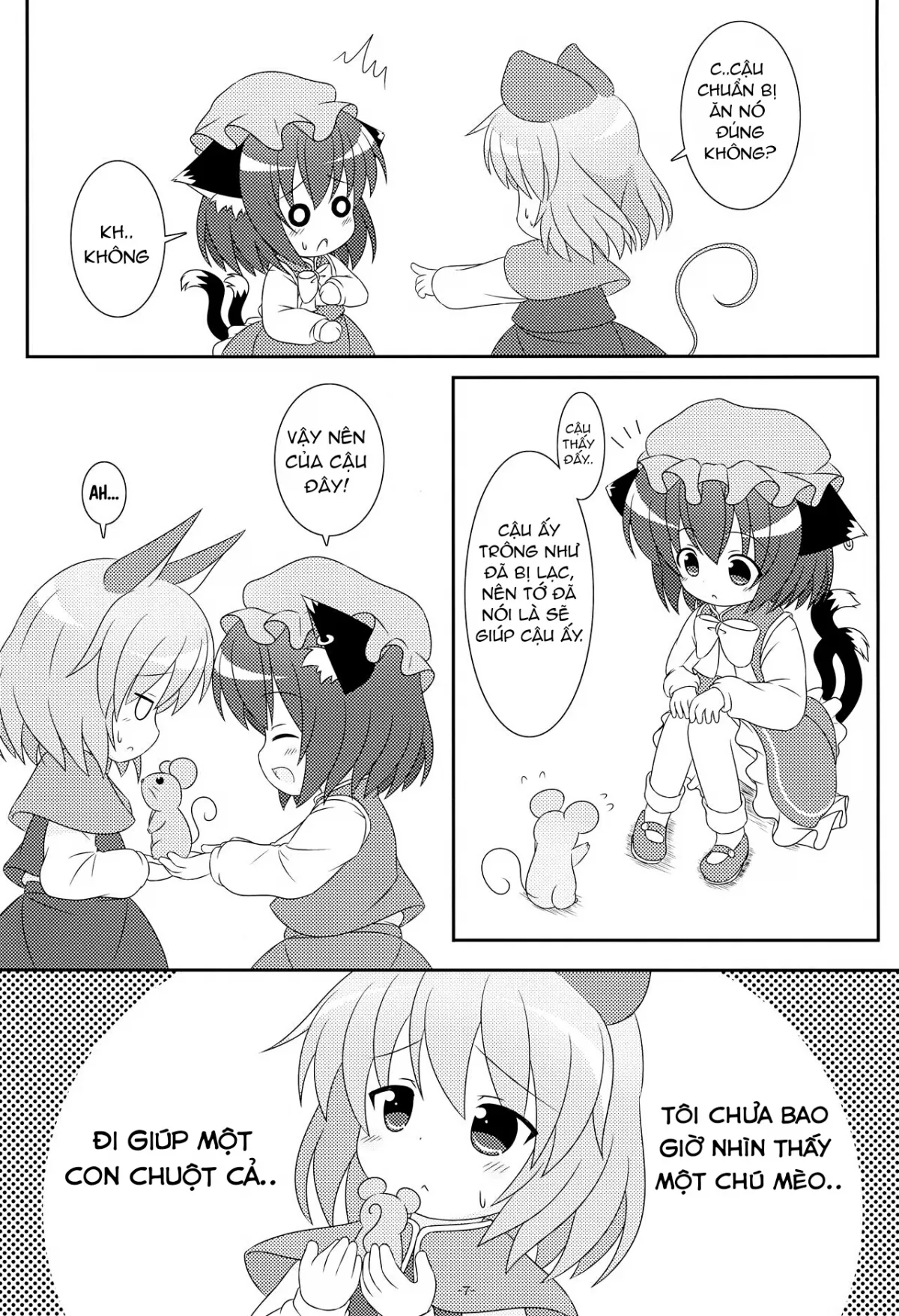 HentaiVN.net - Ảnh 6 - Yappari Neko Nano. 2 (Touhou Project) - Chap 1