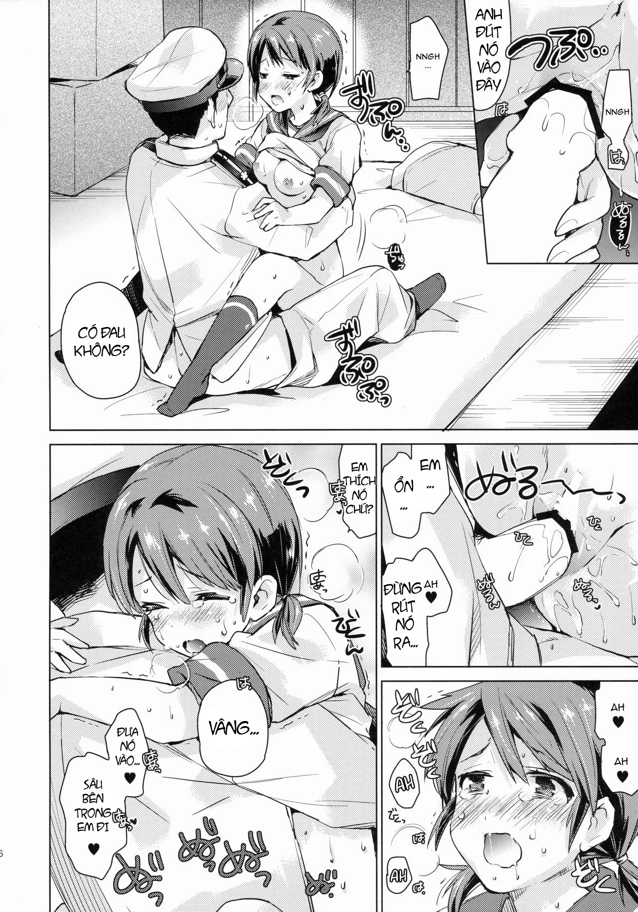 HentaiVN.net - Ảnh 14 - Shirayuki và một ngày tràn ngập tình yêu (Kantai Collection, -KanColle-) [Shirayuki to Koi suru Hibi] - Chap 1