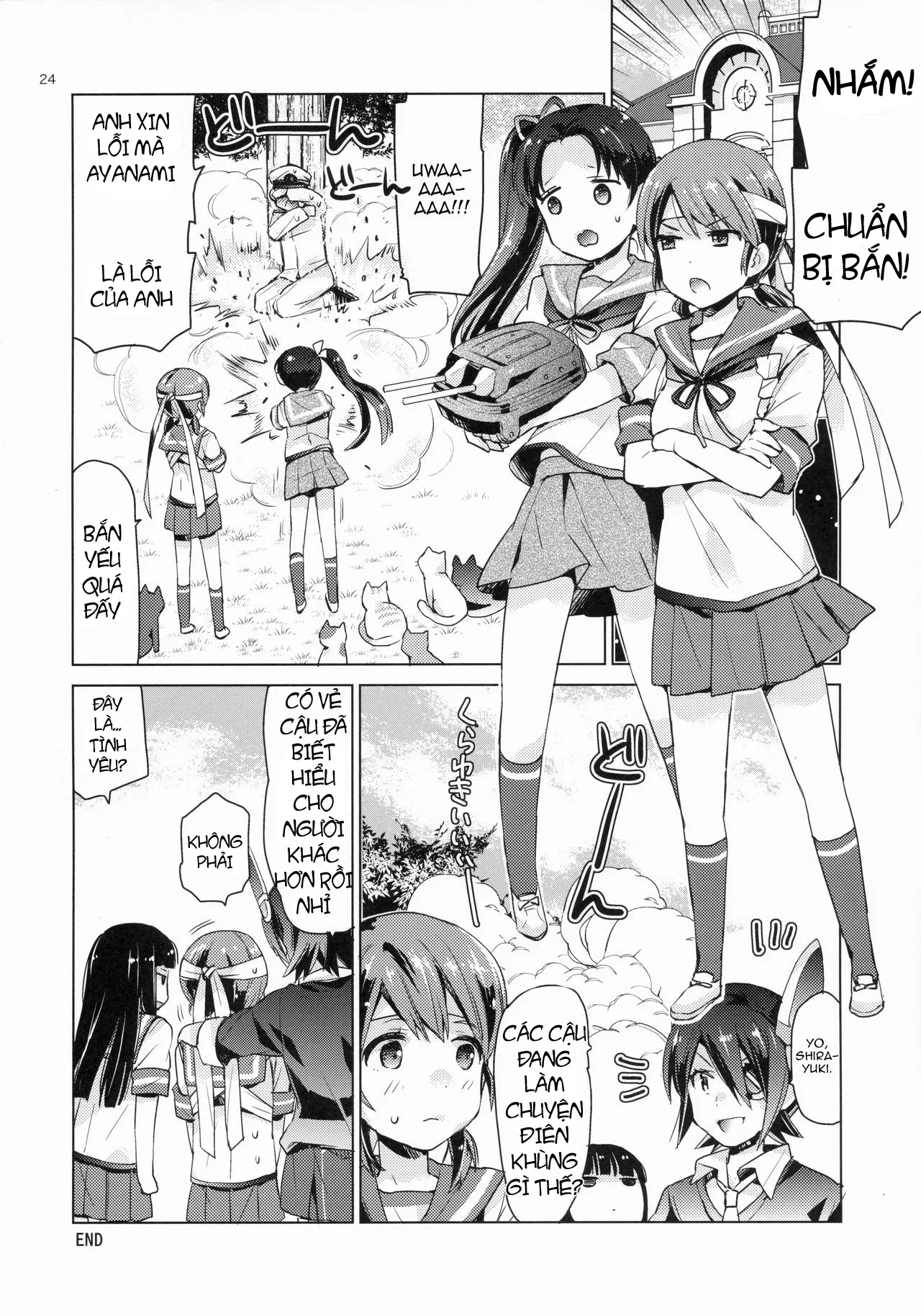 HentaiVN.net - Ảnh 22 - Shirayuki và một ngày tràn ngập tình yêu (Kantai Collection, -KanColle-) [Shirayuki to Koi suru Hibi] - Chap 1