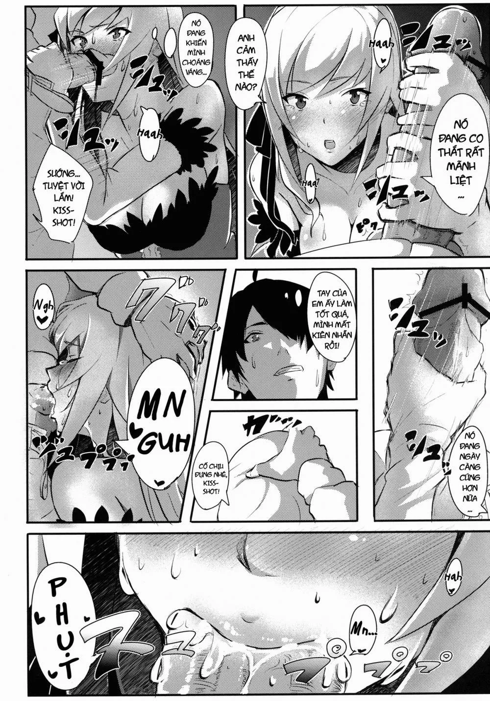 HentaiVN.net - Ảnh 9 - KISS x SHOT (Bakemonogatari) - Chap 1