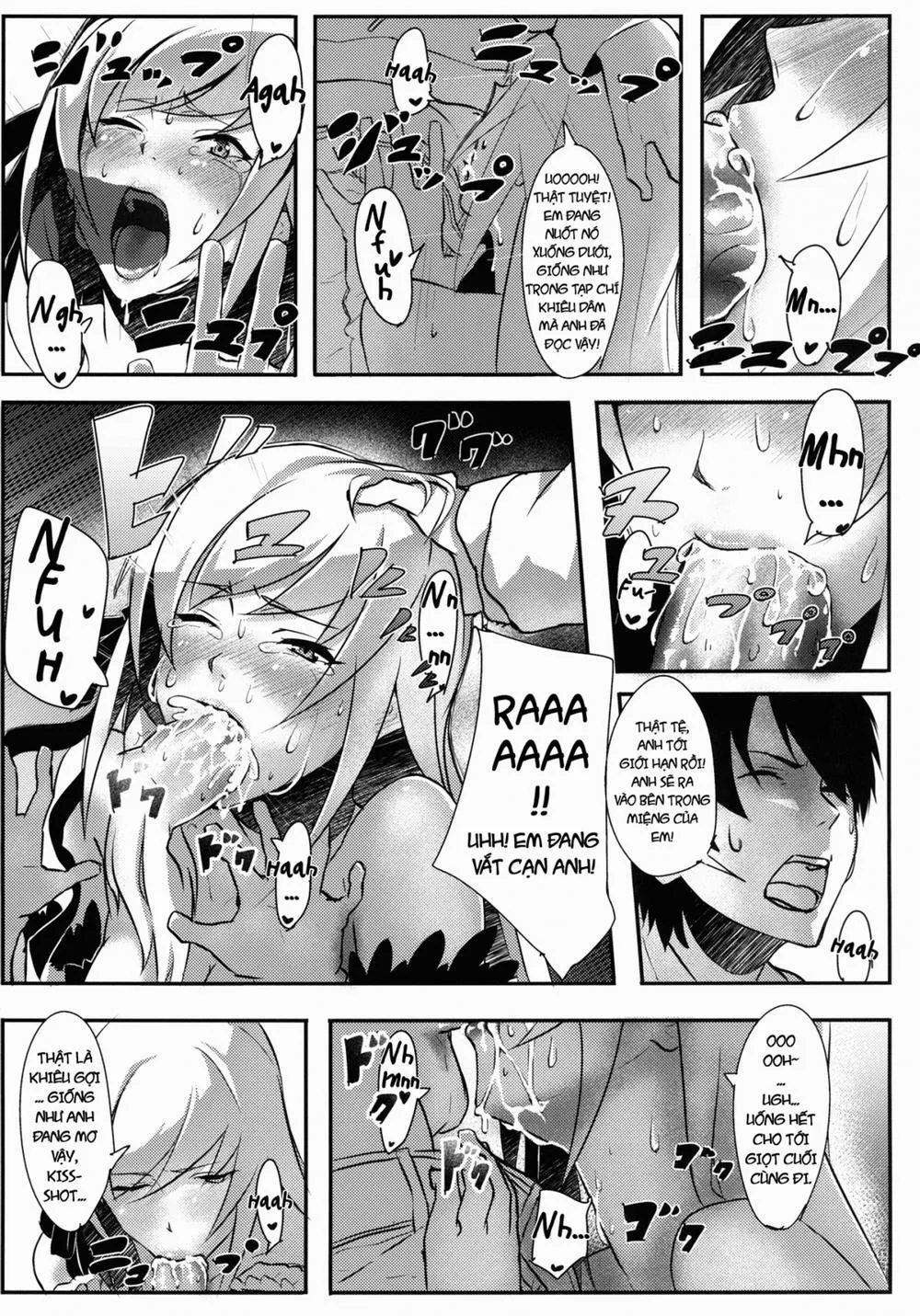 HentaiVN.net - Ảnh 10 - KISS x SHOT (Bakemonogatari) - Chap 1