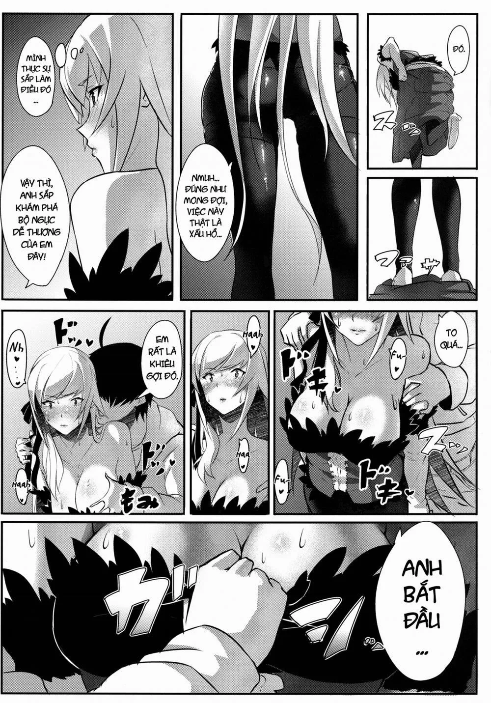 HentaiVN.net - Ảnh 12 - KISS x SHOT (Bakemonogatari) - Chap 1