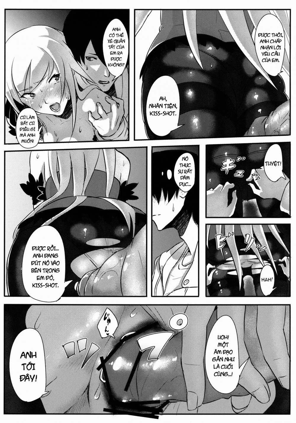 HentaiVN.net - Ảnh 14 - KISS x SHOT (Bakemonogatari) - Chap 1