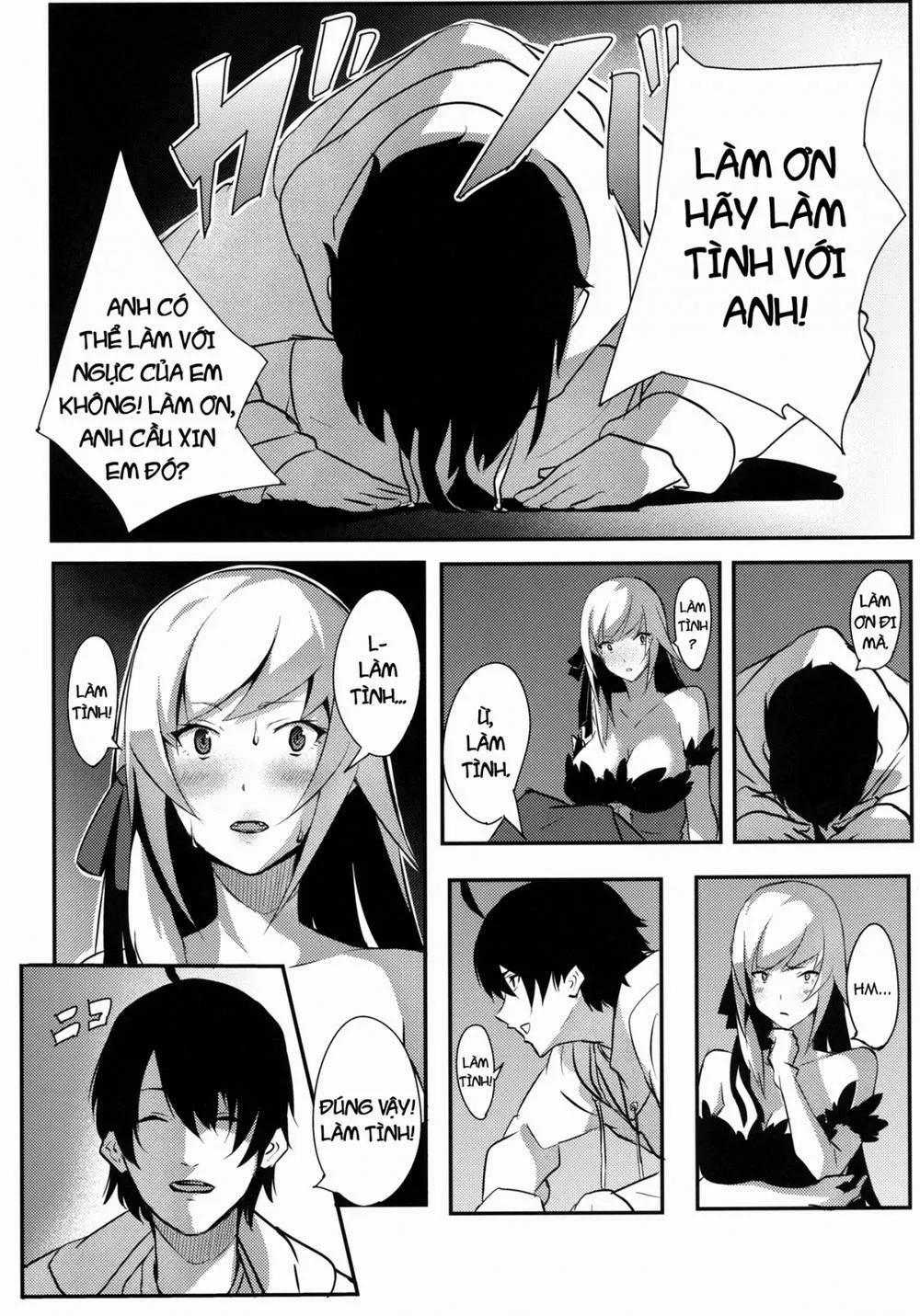 HentaiVN.net - Ảnh 5 - KISS x SHOT (Bakemonogatari) - Chap 1