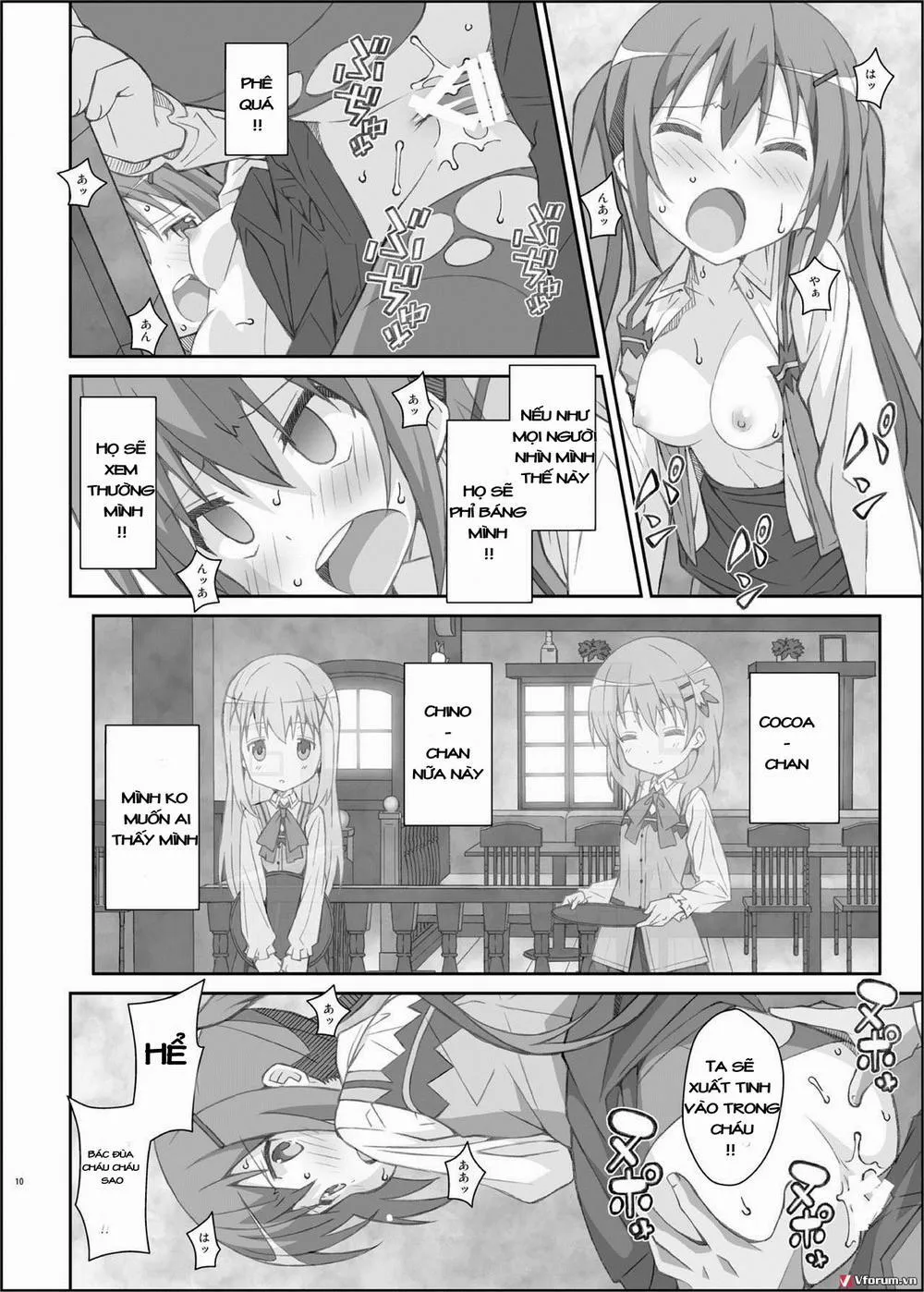 HentaiVN.net - Ảnh 9 - Type-33 (Gochuumon wa Usagi Desu ka) - Chap 1