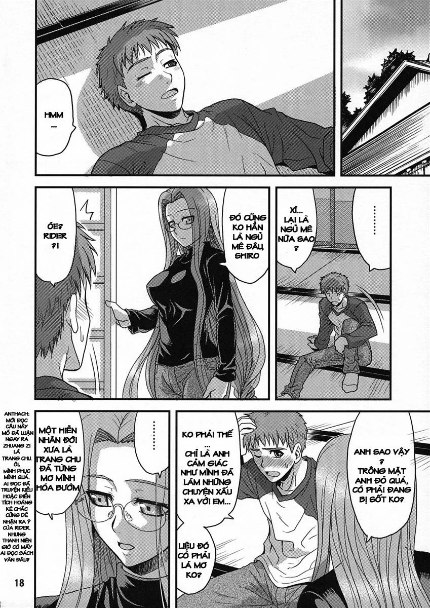 HentaiVN.net - Ảnh 17 - Ride On Dream (Fate Hollow Ataraxia) - Chap 1