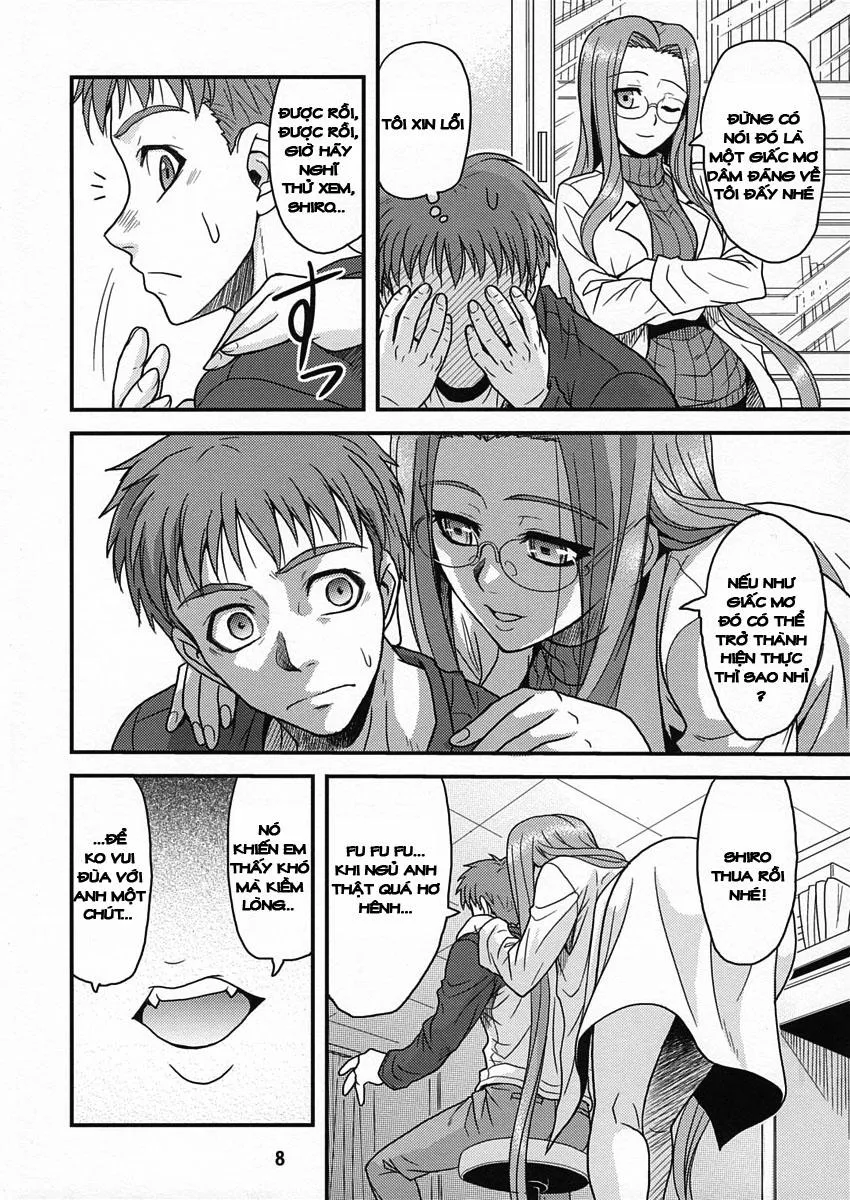 HentaiVN.net - Ảnh 7 - Ride On Dream (Fate Hollow Ataraxia) - Chap 1