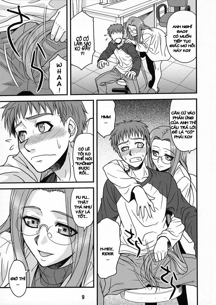 HentaiVN.net - Ảnh 8 - Ride On Dream (Fate Hollow Ataraxia) - Chap 1
