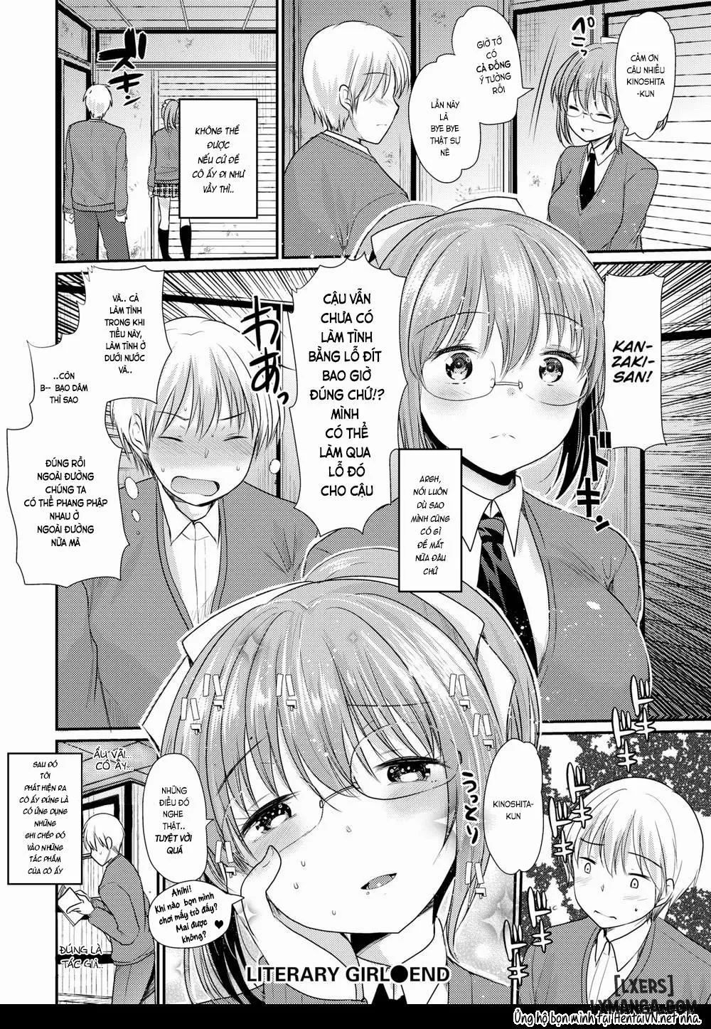 HentaiVN.net - Ảnh 16 - Literary Girl - Chap 1
