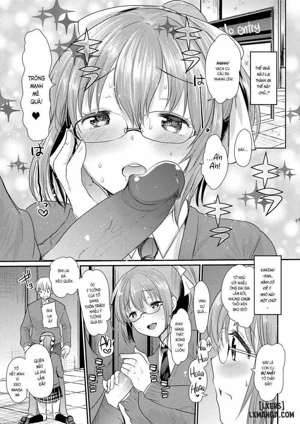 HentaiVN.net - Ảnh 3 - Literary Girl - Chap 1