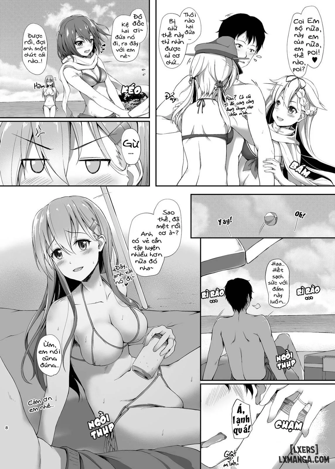 HentaiVN.net - Ảnh 7 - Kỳ nghỉ hè yêu thương cùng Suzuya - Chap 1