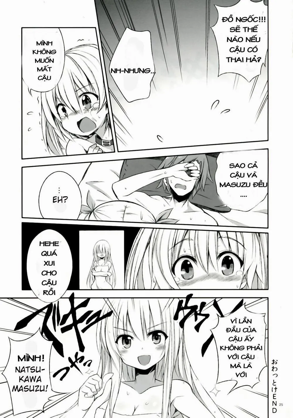 HentaiVN.net - Ảnh 24 - Mayonaka Demo Shuraba Sugiru (Ore no Kanojo to Osananajimi ga Shuraba Sugiru) - Chap 1