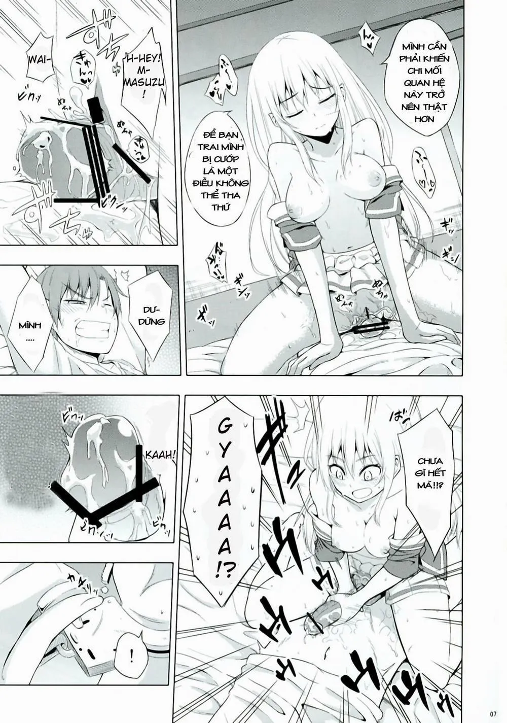 HentaiVN.net - Ảnh 6 - Mayonaka Demo Shuraba Sugiru (Ore no Kanojo to Osananajimi ga Shuraba Sugiru) - Chap 1