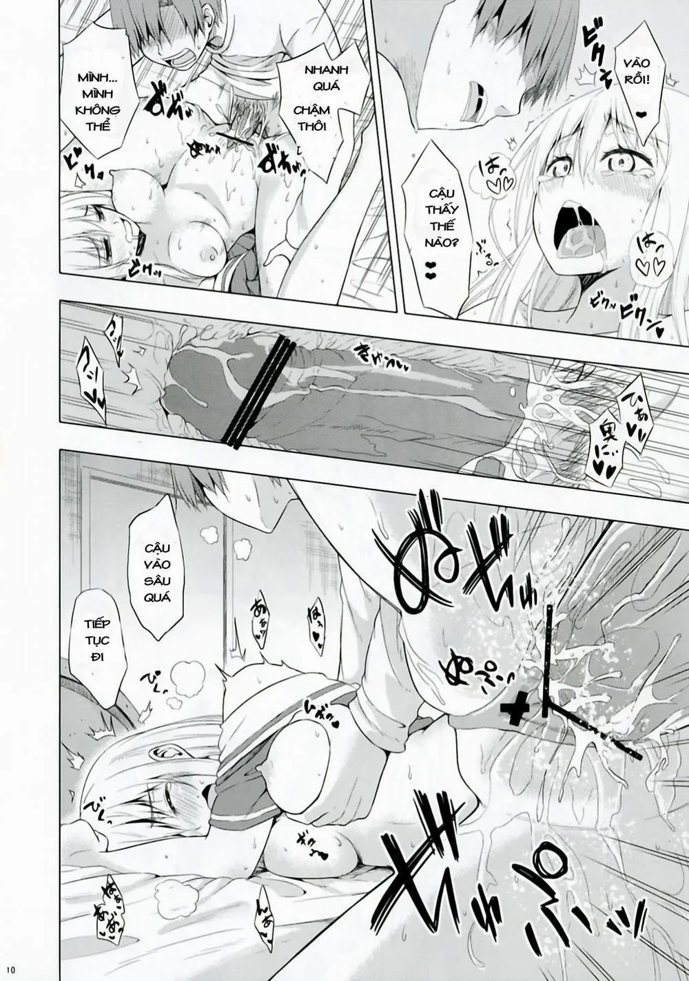 HentaiVN.net - Ảnh 9 - Mayonaka Demo Shuraba Sugiru (Ore no Kanojo to Osananajimi ga Shuraba Sugiru) - Chap 1