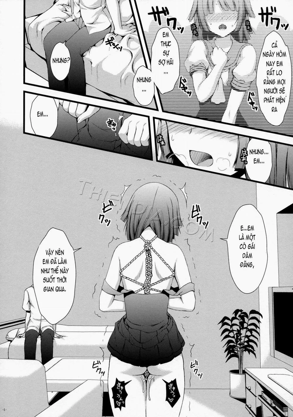 HentaiVN.net - Ảnh 7 - Nadeko no Hon (Bakemonogatari) - Chap 1