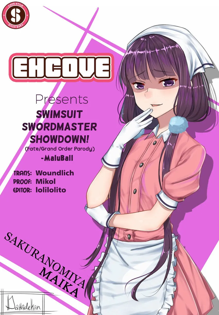 HentaiVN.net - Ảnh 23 - Cuộc đấu giữa hai kiếm sĩ đồ bơi! [Mizugi Kengou Shoubu!!; Swimsuit Swordmaster Showdown!!; 水着剣豪勝負!!] - Chap 1