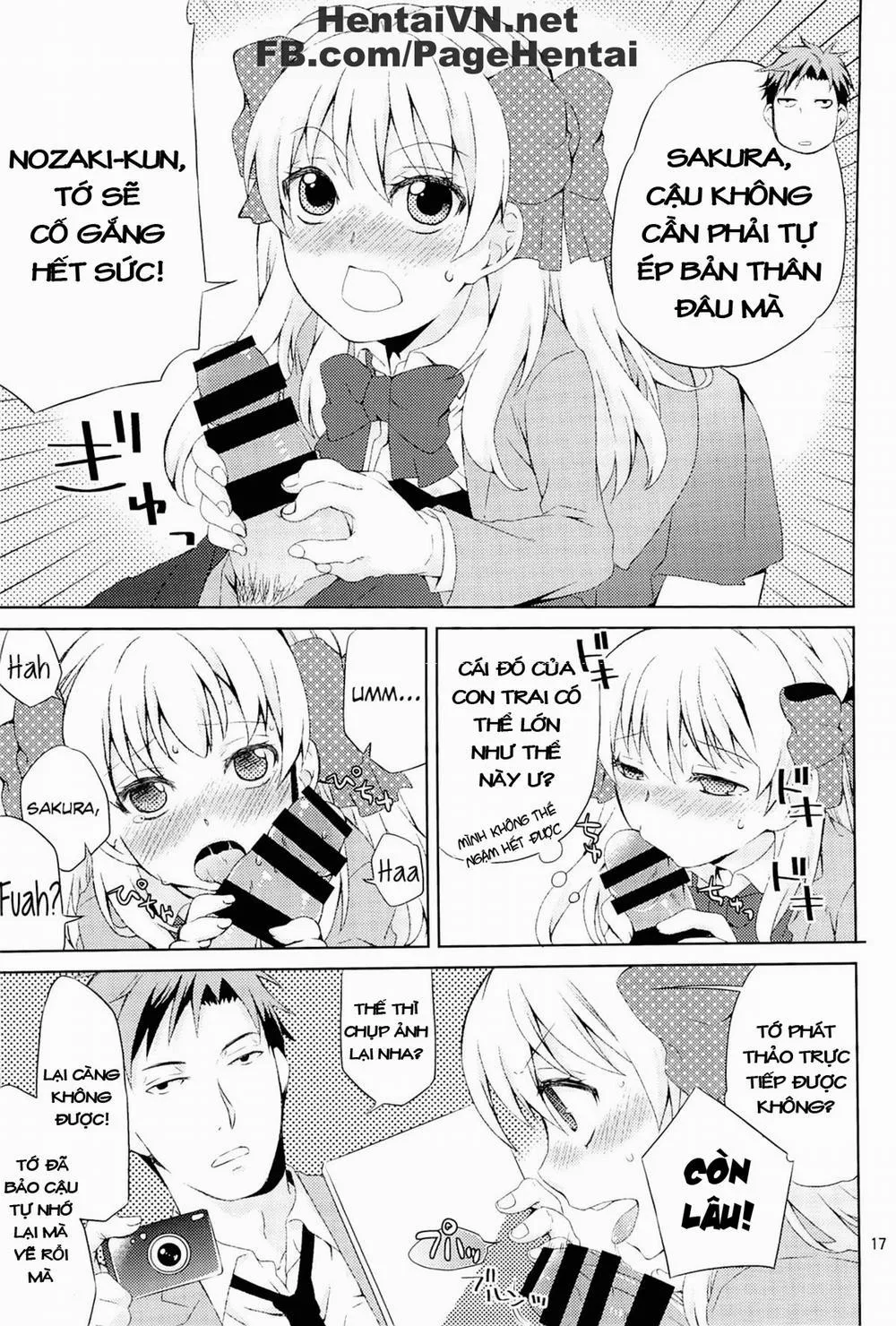 HentaiVN.net - Ảnh 15 - Kikan Shoujo Sakura-san (Gekkan Shoujo Nozaki-kun) - Chap 1