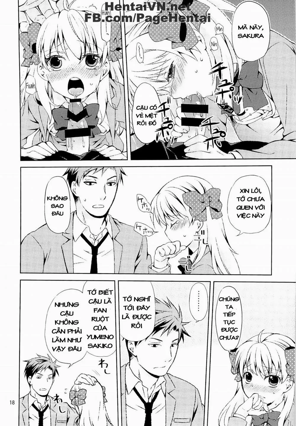 HentaiVN.net - Ảnh 16 - Kikan Shoujo Sakura-san (Gekkan Shoujo Nozaki-kun) - Chap 1