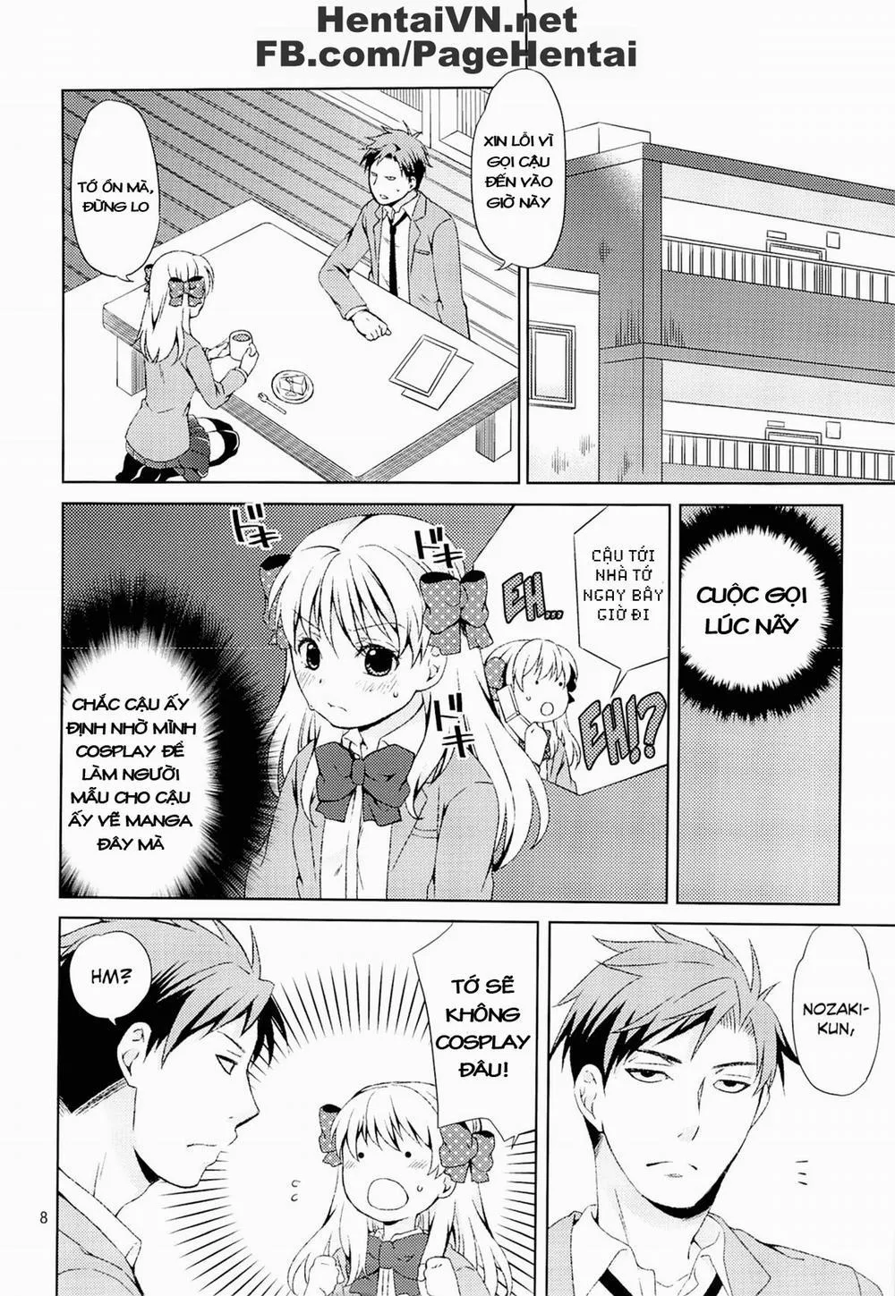 HentaiVN.net - Ảnh 6 - Kikan Shoujo Sakura-san (Gekkan Shoujo Nozaki-kun) - Chap 1