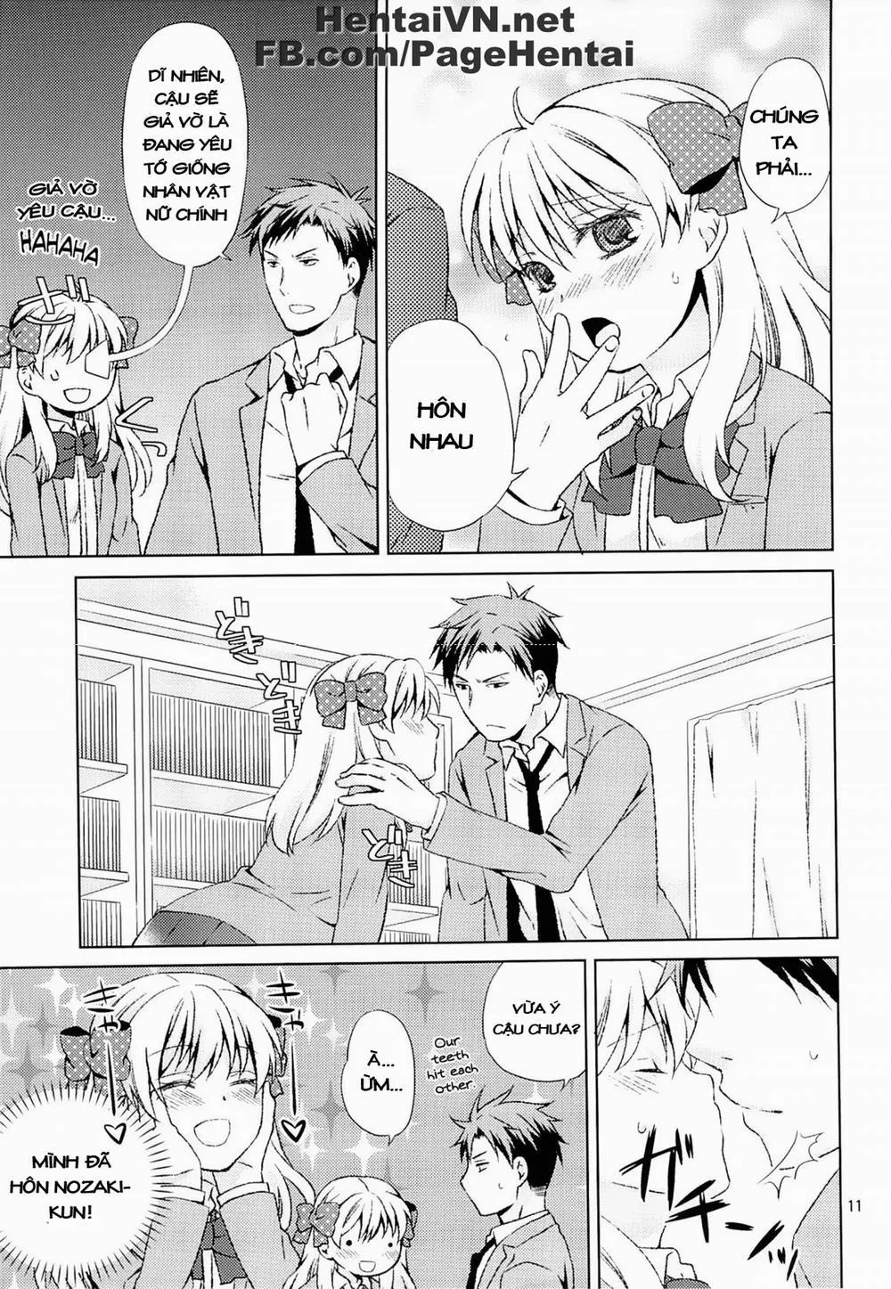 HentaiVN.net - Ảnh 9 - Kikan Shoujo Sakura-san (Gekkan Shoujo Nozaki-kun) - Chap 1