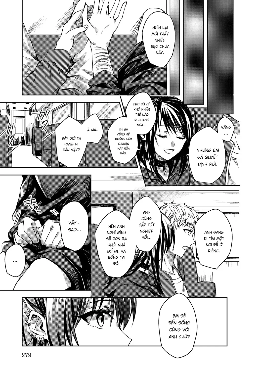 HentaiVN.net - Ảnh 25 - Muốn Được Chia Sẻ Nỗi Đau với Em [Kimi to Itami wo Wakachi ...AI... tai, I Want to Share Your Pain] - Chap 1