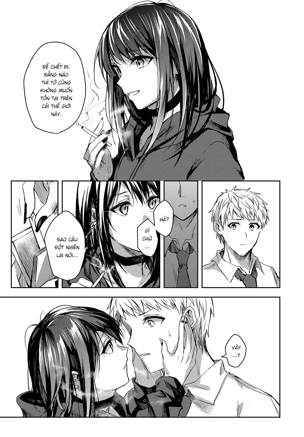 HentaiVN.net - Ảnh 5 - Muốn Được Chia Sẻ Nỗi Đau với Em [Kimi to Itami wo Wakachi ...AI... tai, I Want to Share Your Pain] - Chap 1