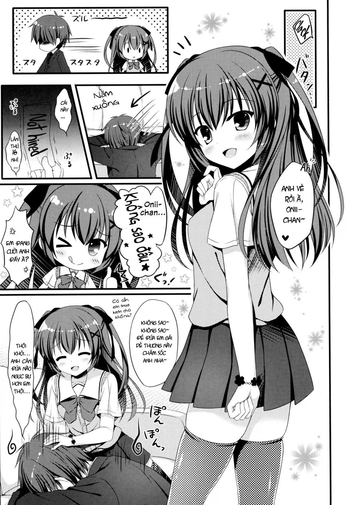 HentaiVN.net - Ảnh 5 - Onii-chan! Wanna Fuck - Chap 1
