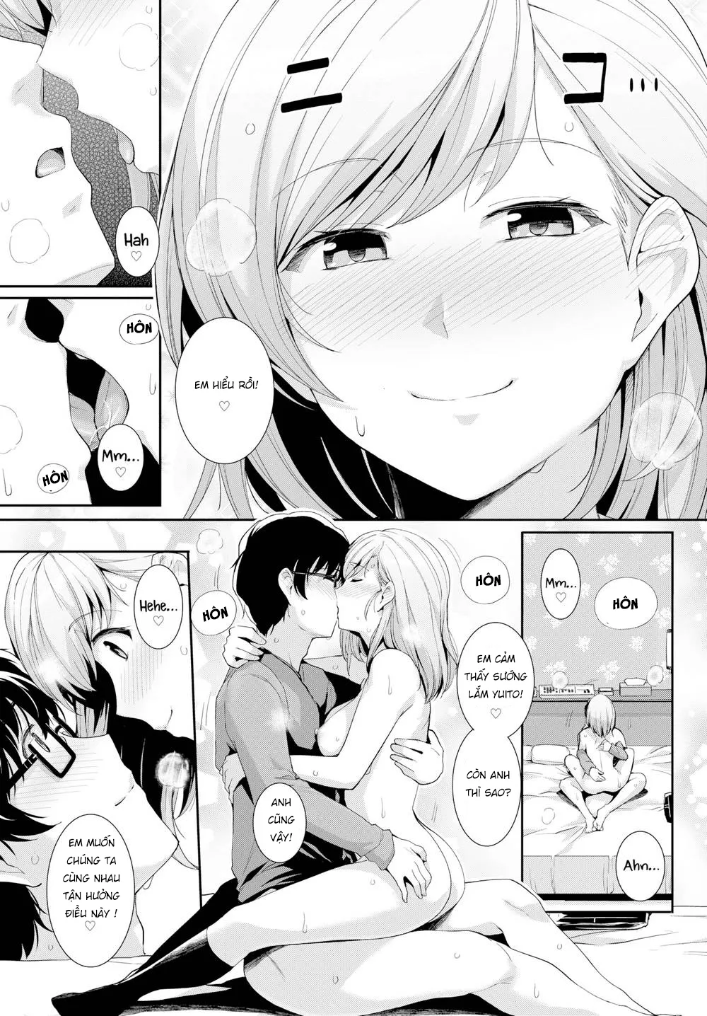 HentaiVN.net - Ảnh 16 - Cô vợ ảo đáng yêu [Online Marriage] - Chap 1