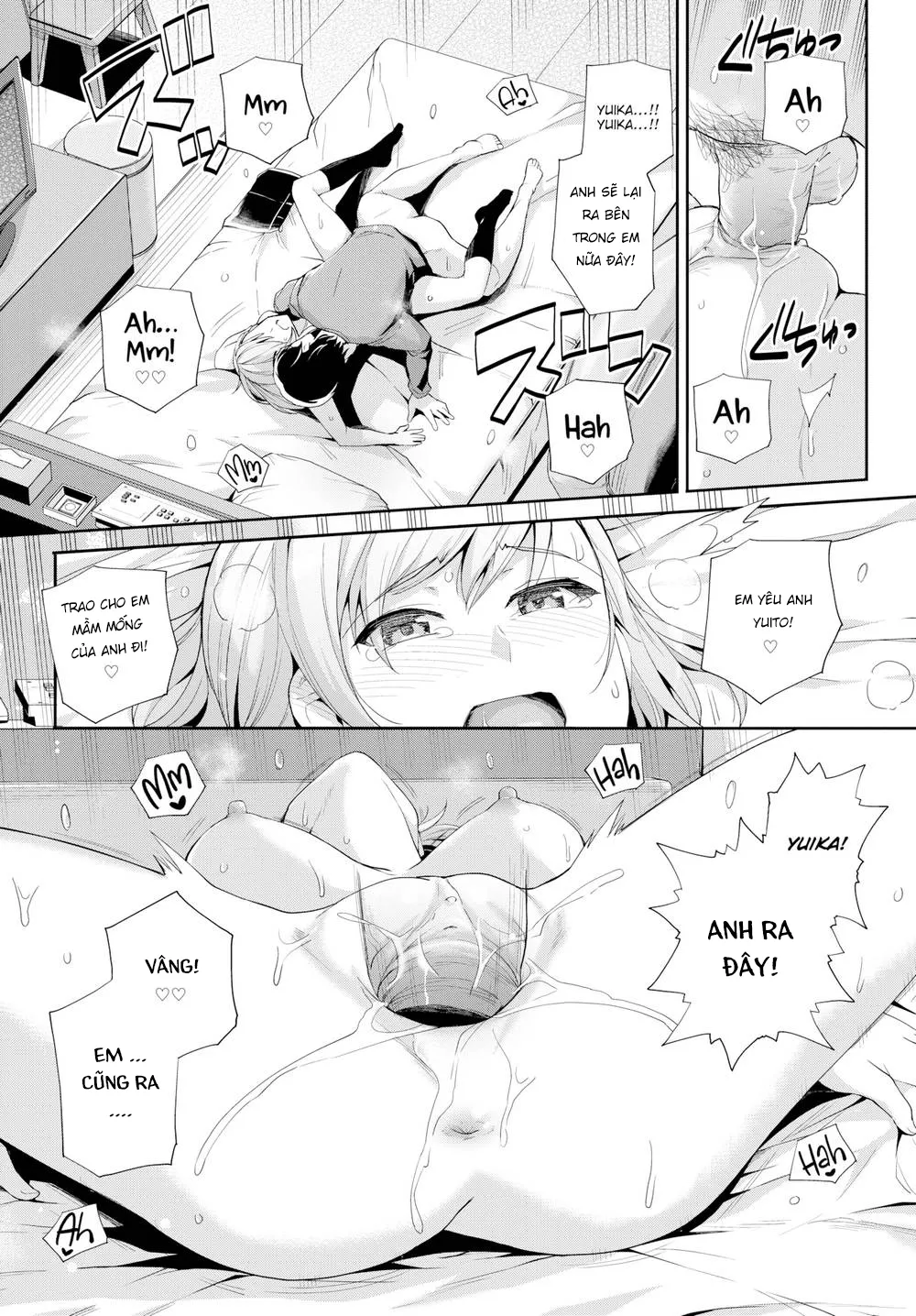 HentaiVN.net - Ảnh 19 - Cô vợ ảo đáng yêu [Online Marriage] - Chap 1