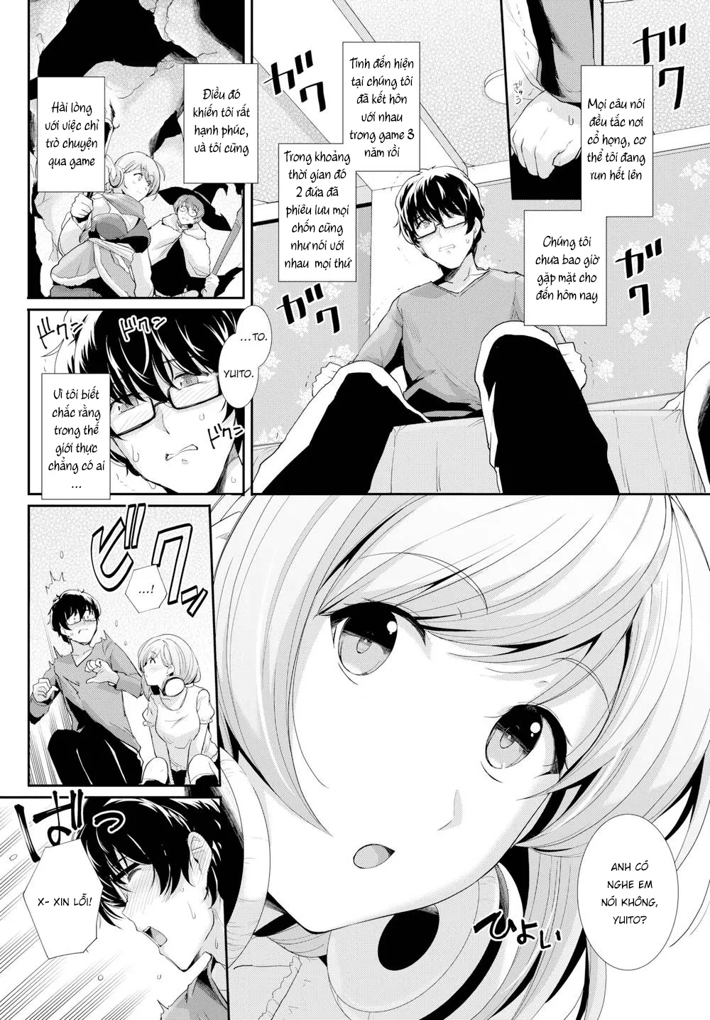 HentaiVN.net - Ảnh 3 - Cô vợ ảo đáng yêu [Online Marriage] - Chap 1