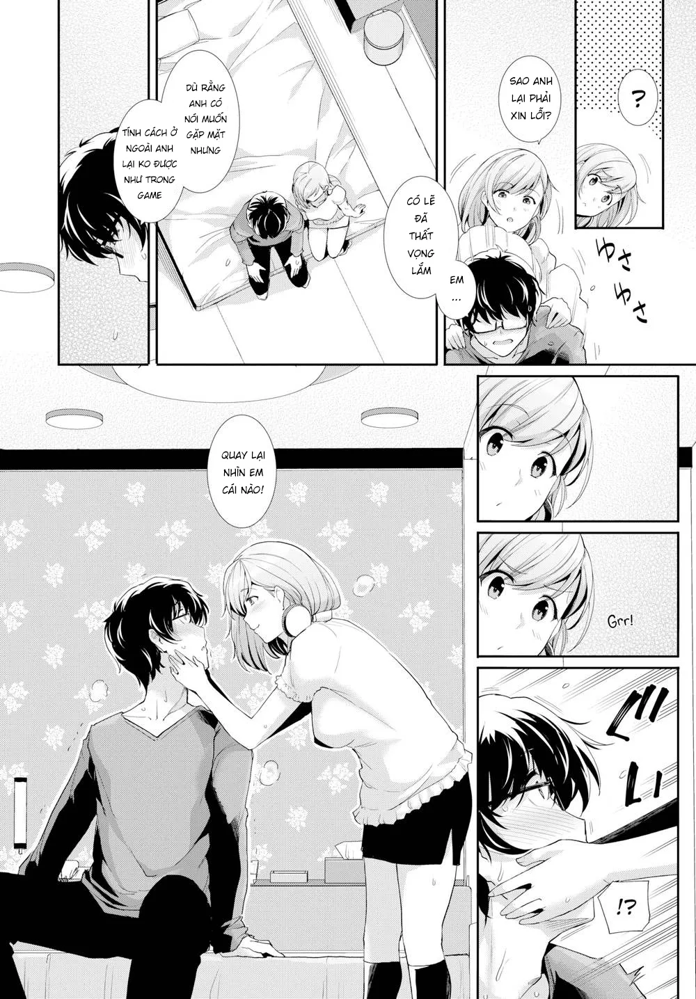 HentaiVN.net - Ảnh 4 - Cô vợ ảo đáng yêu [Online Marriage] - Chap 1