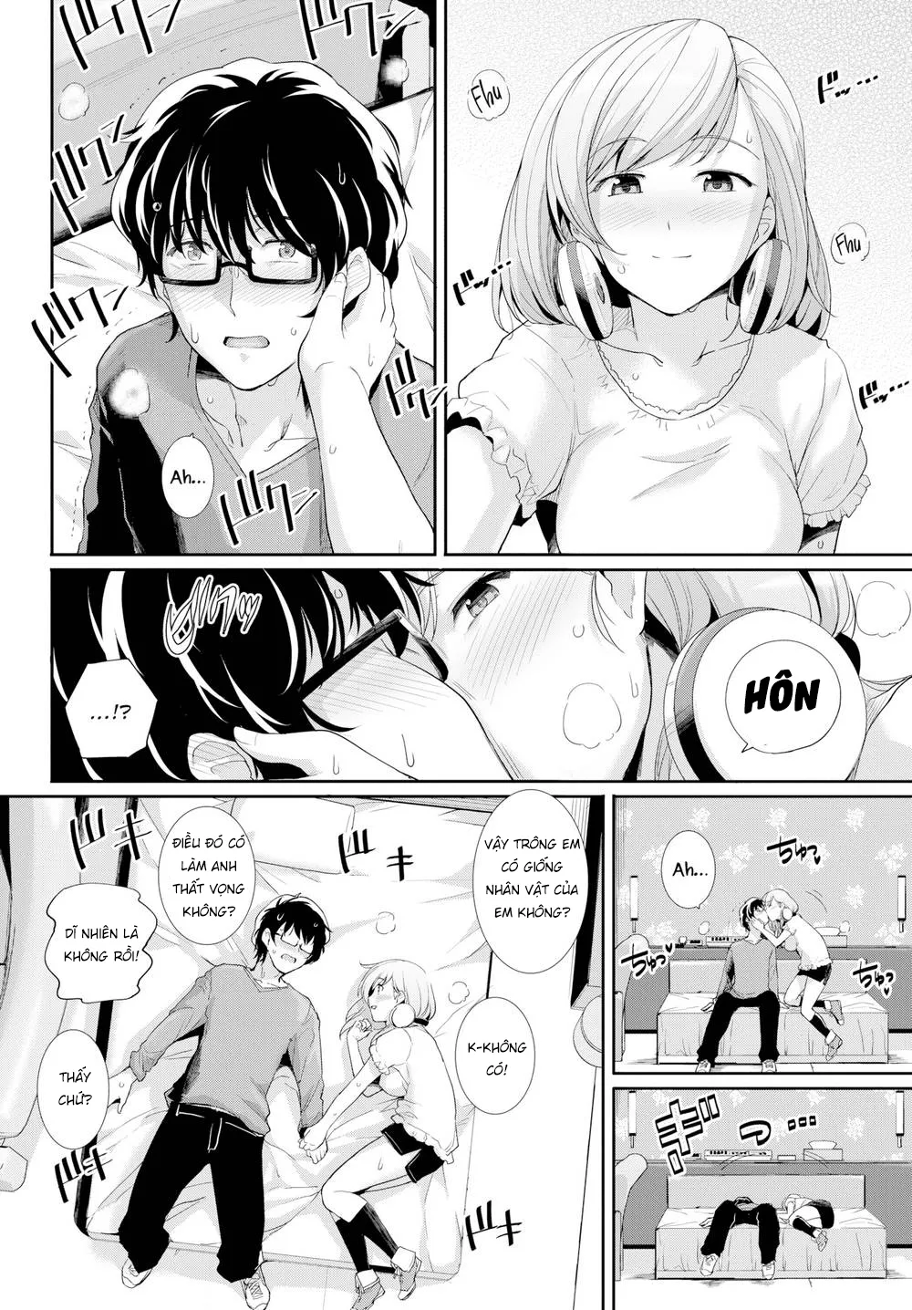 HentaiVN.net - Ảnh 5 - Cô vợ ảo đáng yêu [Online Marriage] - Chap 1