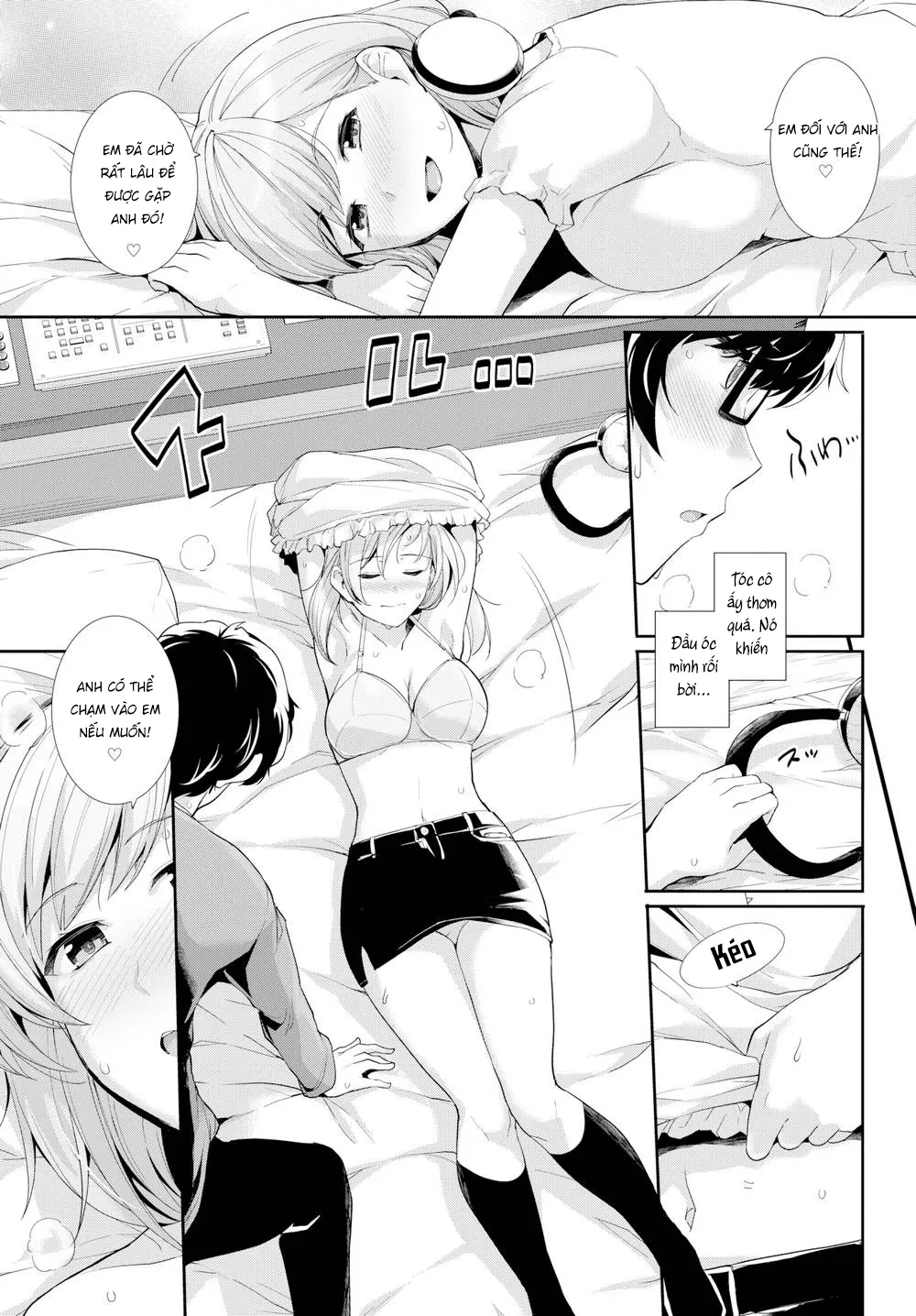 HentaiVN.net - Ảnh 6 - Cô vợ ảo đáng yêu [Online Marriage] - Chap 1