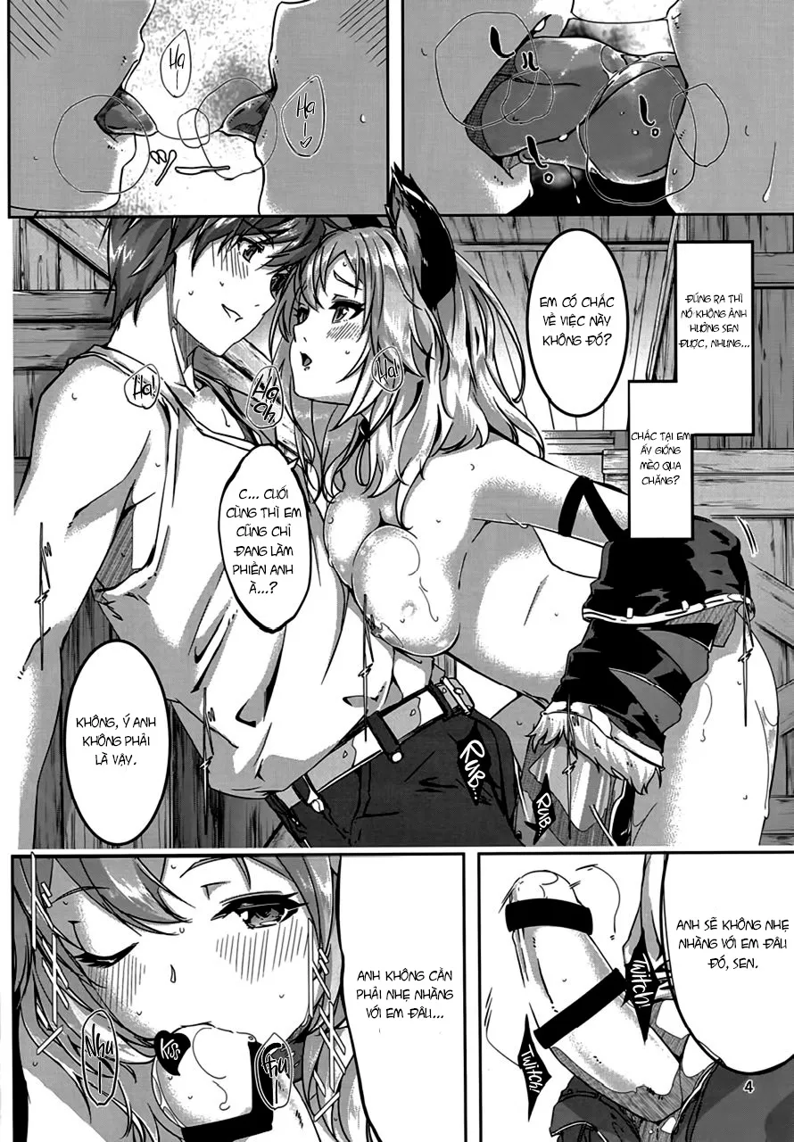 HentaiVN.net - Ảnh 6 - Sen-chan to Issho (Granblue Fantasy) [Together with Sen-chan] - Chap 1